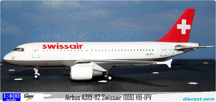 Airbus A319-112 Swissair 1990 HB-IPV