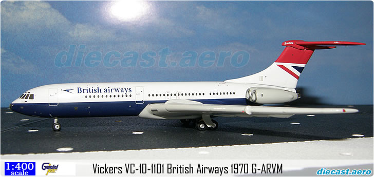 Vickers VC-10-1101 British Airways 1970 G-ARVM