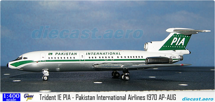 Trident 1E PIA - Pakistan International Airlines 1970 AP-AUG
