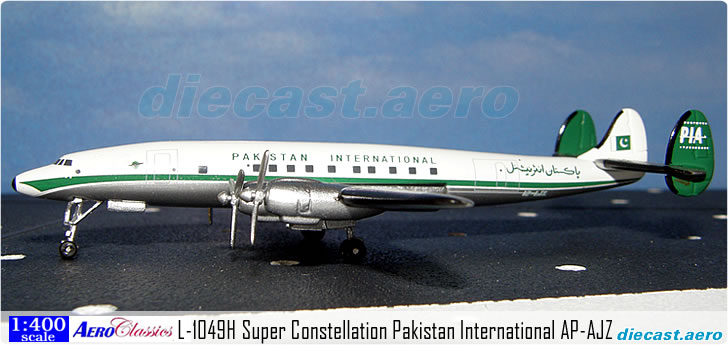 L-1049H Super Constellation Pakistan International AP-AJZ