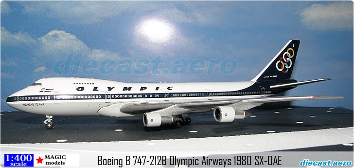 Boeing B 747-212B Olympic Airways 1980 SX-OAE