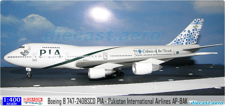 Boeing B 747-240BSCD PIA - Pakistan International Airlines AP-BAK