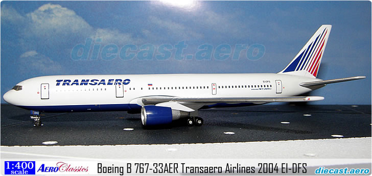 Boeing B 767-33AER Transaero Airlines 2004 EI-DFS
