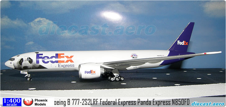 Boeing B 777-2S2LRF Federal Express Panda Express N850FD