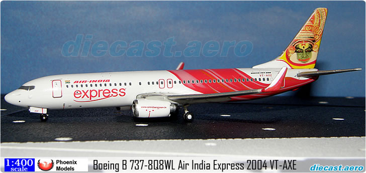 Boeing B 737-8Q8WL Air India Express 2004 VT-AXE