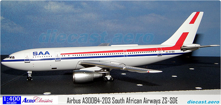 Airbus A300B4-203 South African Airways ZS-SDE