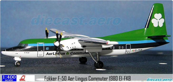 Fokker F-50 Aer Lingus Commuter 1980 EI-FKB