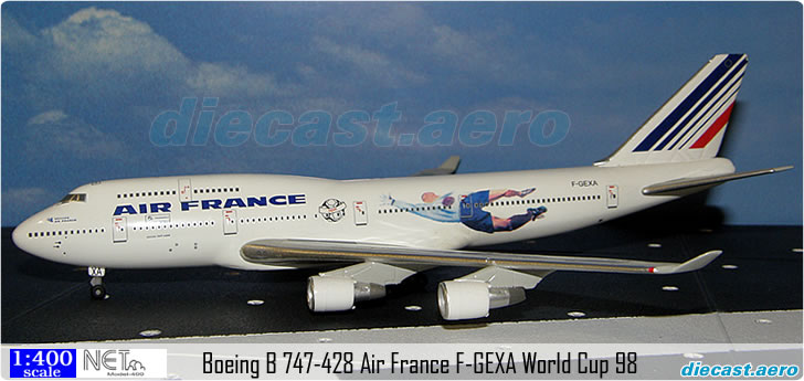 Boeing B 747-428 Air France F-GEXA World Cup 98