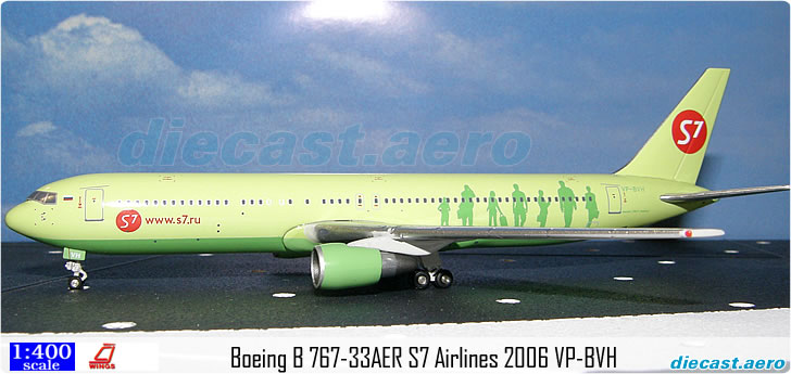 Boeing B 767-33AER S7 Airlines 2006 VP-BVH