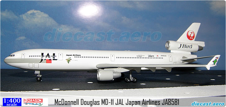 McDonnell Douglas MD-11 JAL Japan Airlines JA8581