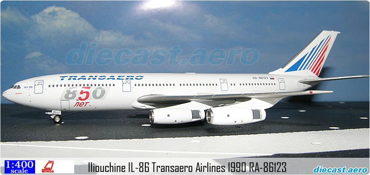 Iliouchine IL-86 Transaero Airlines 1990 RA-86123
