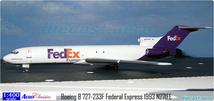 Boeing B 727-233F Federal Express 1993 N271FE