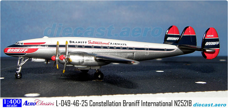 L-049-46-25 Constellation Braniff International N2521B