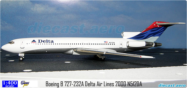 Boeing B 727-232A Delta Air Lines 2000 N512DA