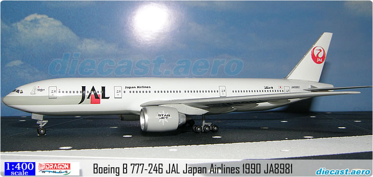 Boeing B 777-246 JAL Japan Airlines 1990 JA8981