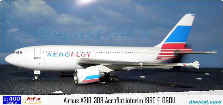 Airbus A310-308 Aeroflot interim 1990 F-OGQU