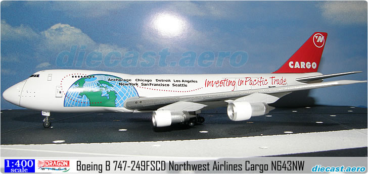 Boeing B 747-249FSCD Northwest Airlines Cargo N643NW