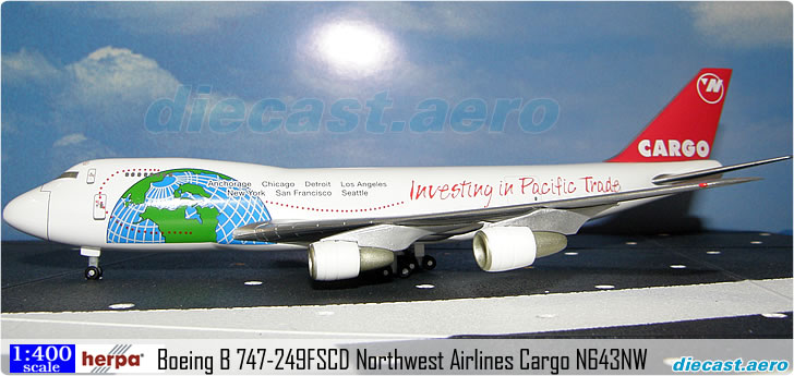 Boeing 747-200 by Diecast Aero DataBase AeroSpirit