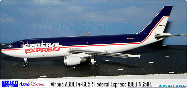 Airbus A300F4-605R Federal Express 1980 N651FE