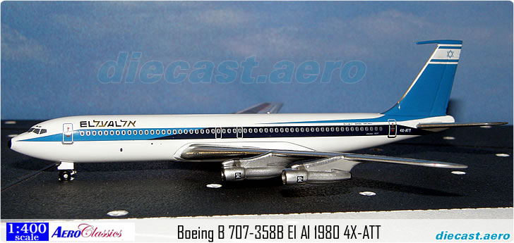 Boeing B 707-358B El Al 1980 4X-ATT