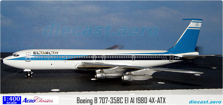 Boeing B 707-358C El Al 1980 4X-ATX