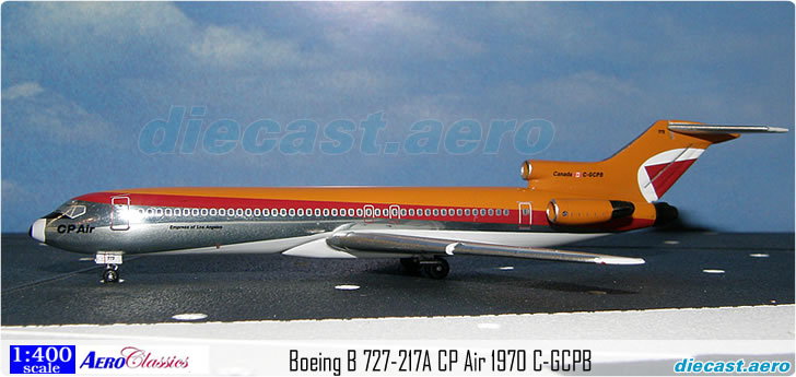 Boeing B 727-217A CP Air 1970 C-GCPB