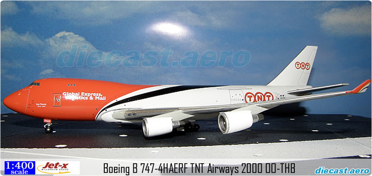 Boeing B 747-4HAERF TNT Airways 2000 OO-THB