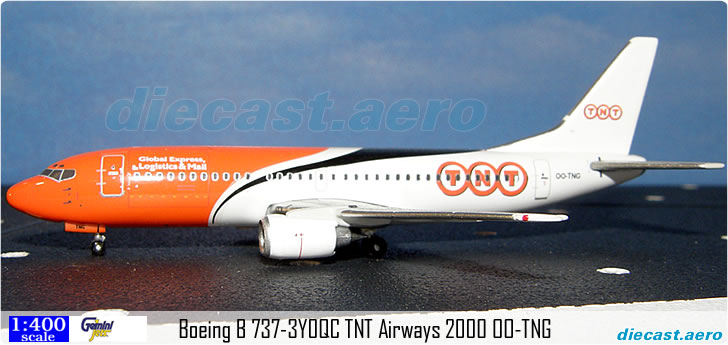 Boeing B 737-3Y0QC TNT Airways 2000 OO-TNG