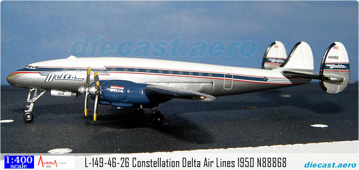 L-149-46-26 Constellation Delta Air Lines 1950 N88868