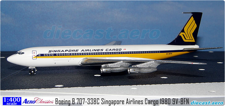 Boeing B 707-338C Singapore Airlines Cargo 1980 9V-BFN