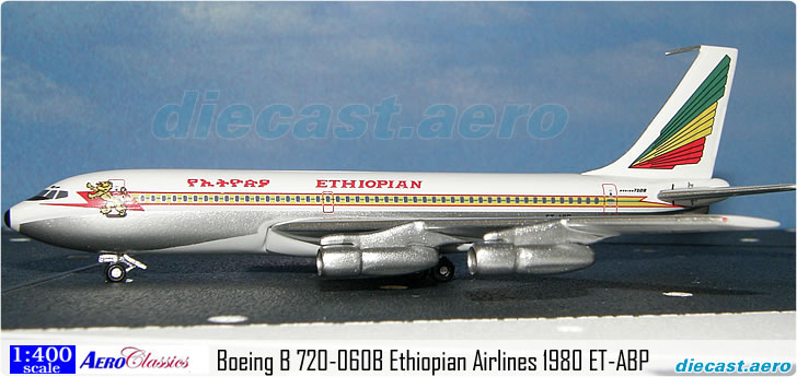 Boeing B 720-060B Ethiopian Airlines 1980 ET-ABP