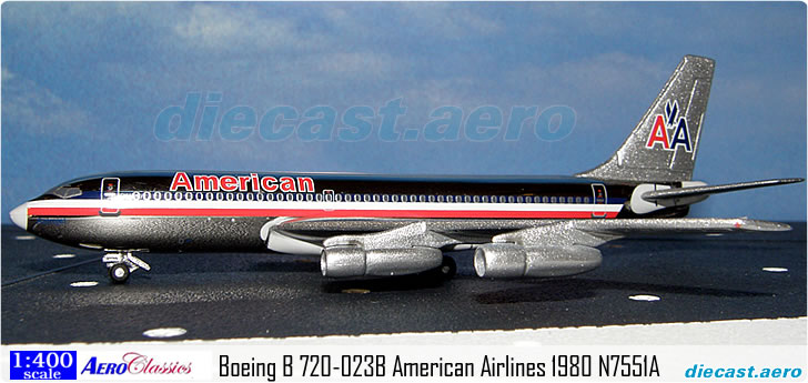 Boeing B 720-023B American Airlines 1980 N7551A