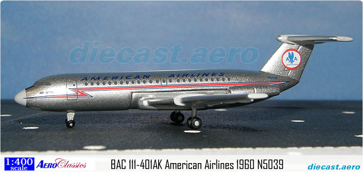 BAC 111-401AK American Airlines 1960 N5039