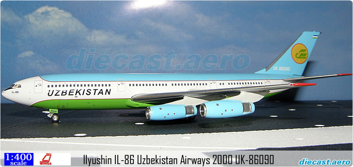 Ilyushin IL-86 Uzbekistan Airways 2000 UK-86090