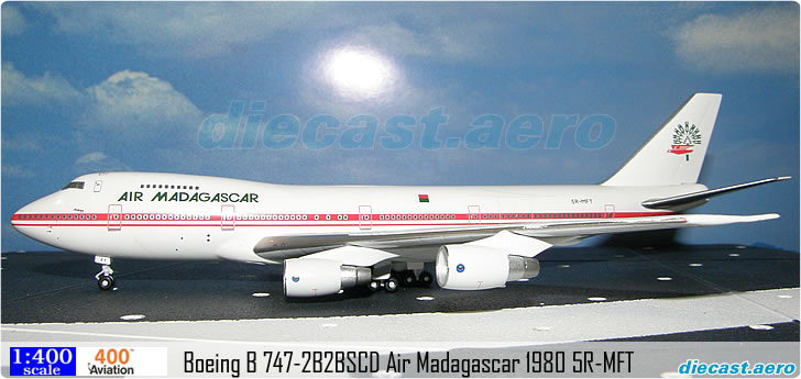 Boeing B 747-2B2BSCD Air Madagascar 1980 5R-MFT