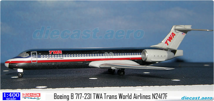 Boeing B 717-231 TWA Trans World Airlines N2417F