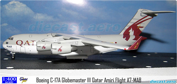 Boeing C-17A Globemaster III Qatar Amiri Flight A7-MAB