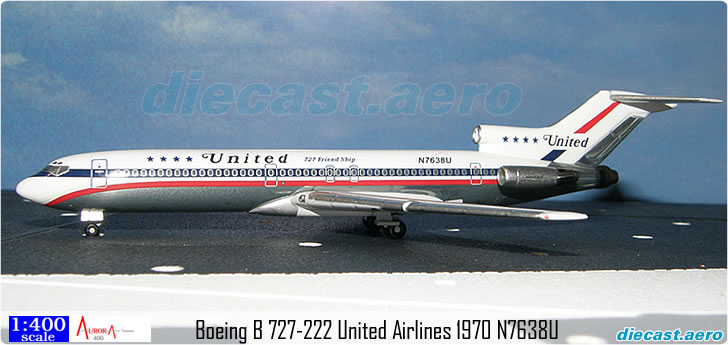 Boeing B 727-222 United Airlines 1970 N7638U
