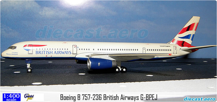 Boeing B 757-236 British Airways G-BPEJ