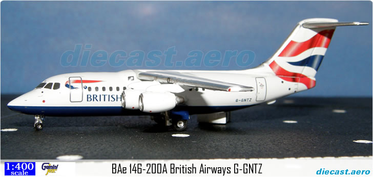 BAe 146-200A British Airways G-GNTZ