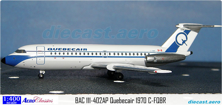 BAC 111-402AP Quebecair 1970 C-FQBR