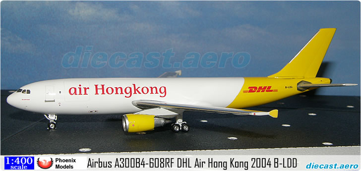 Airbus A300B4-608RF DHL Air Hong Kong 2004 B-LDD
