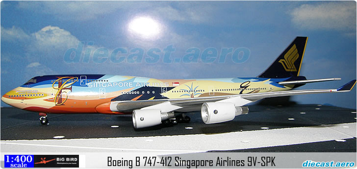 Boeing B 747-412 Singapore Airlines 9V-SPK