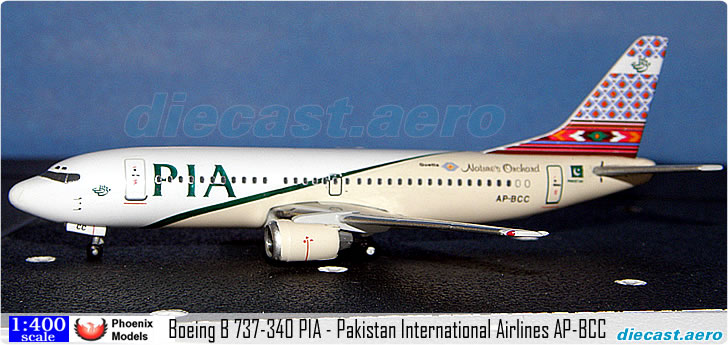 Boeing B 737-340 PIA - Pakistan International Airlines AP-BCC