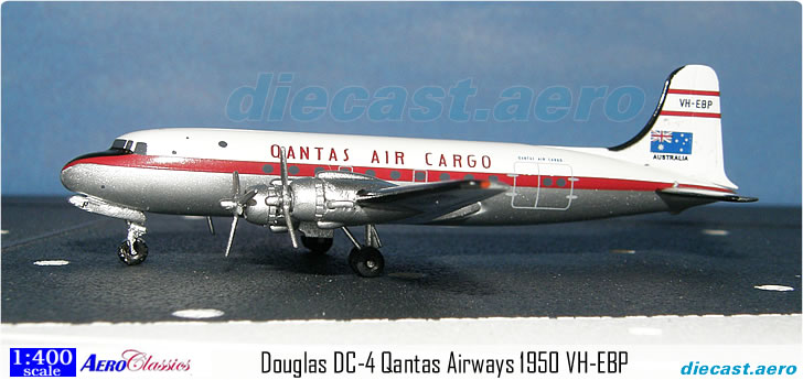 Douglas DC-4 Qantas Airways 1950 VH-EBP