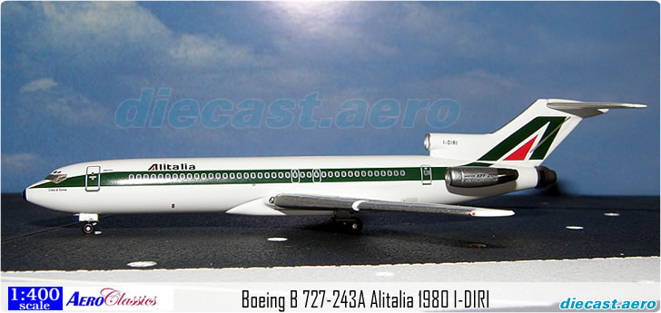 Boeing B 727-243A Alitalia 1980 I-DIRI