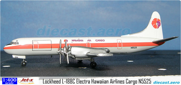 Lockheed L-188C Electra Hawaiian Airlines Cargo N5525