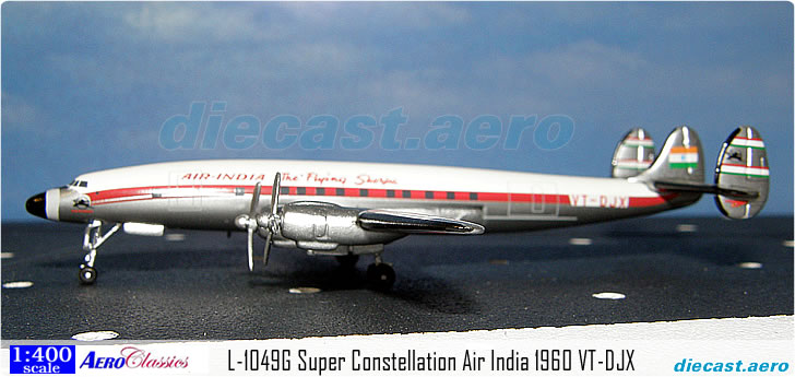 L-1049G Super Constellation Air India 1960 VT-DJX