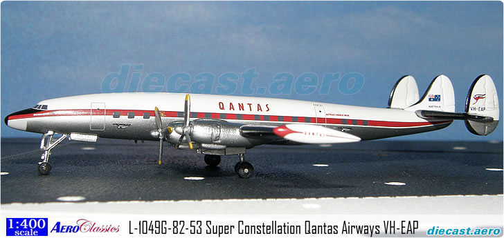 L-1049G-82-53 Super Constellation Qantas Airways VH-EAP