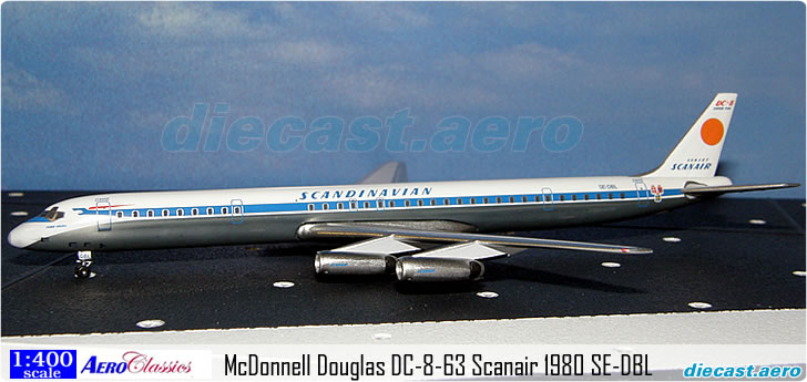 McDonnell Douglas DC-8-63 Scanair 1980 SE-DBL